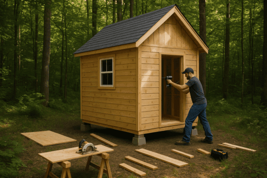 Basic Steps to Build a Tiny House, Starting with a Tiny House Kit